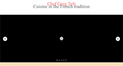 Desktop Screenshot of chefgregtefs.com